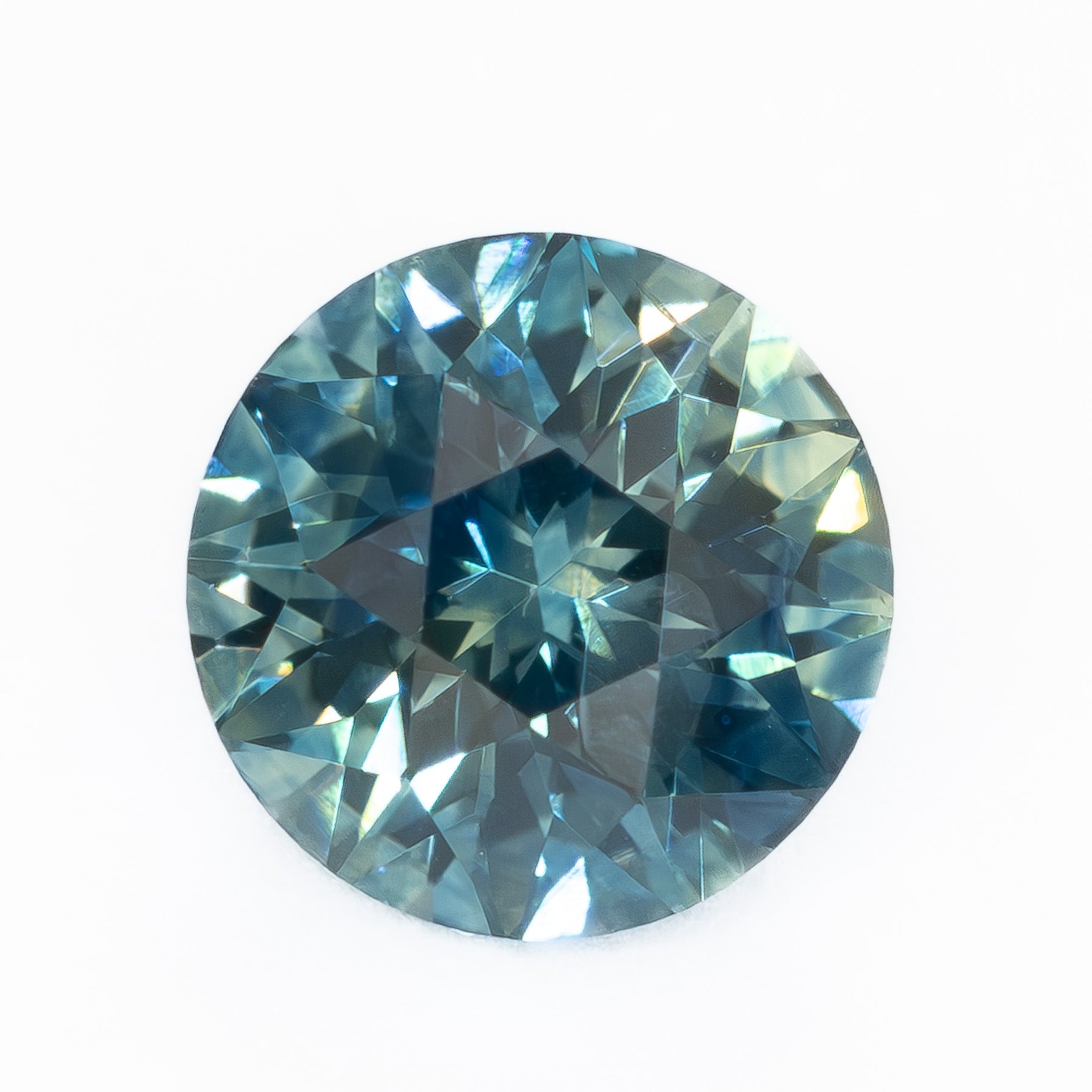 MS0191 0.98ct medium blue stormlight round montana sapphire