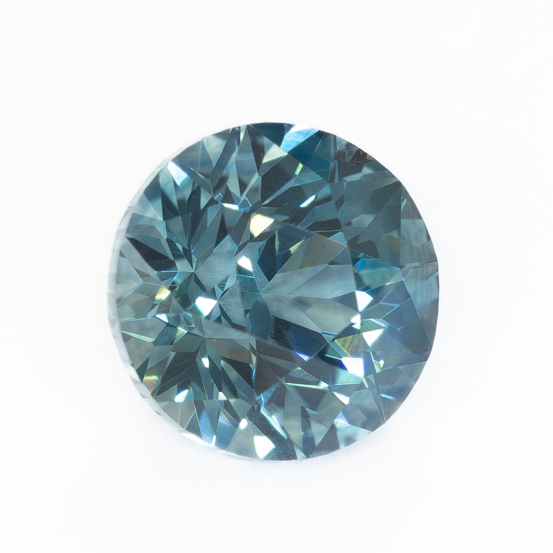 MS0198 1.26ct medium blue stormlight round montana sapphire
