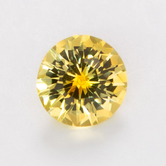 MS0202 0.71ct round yellow montana sapphire