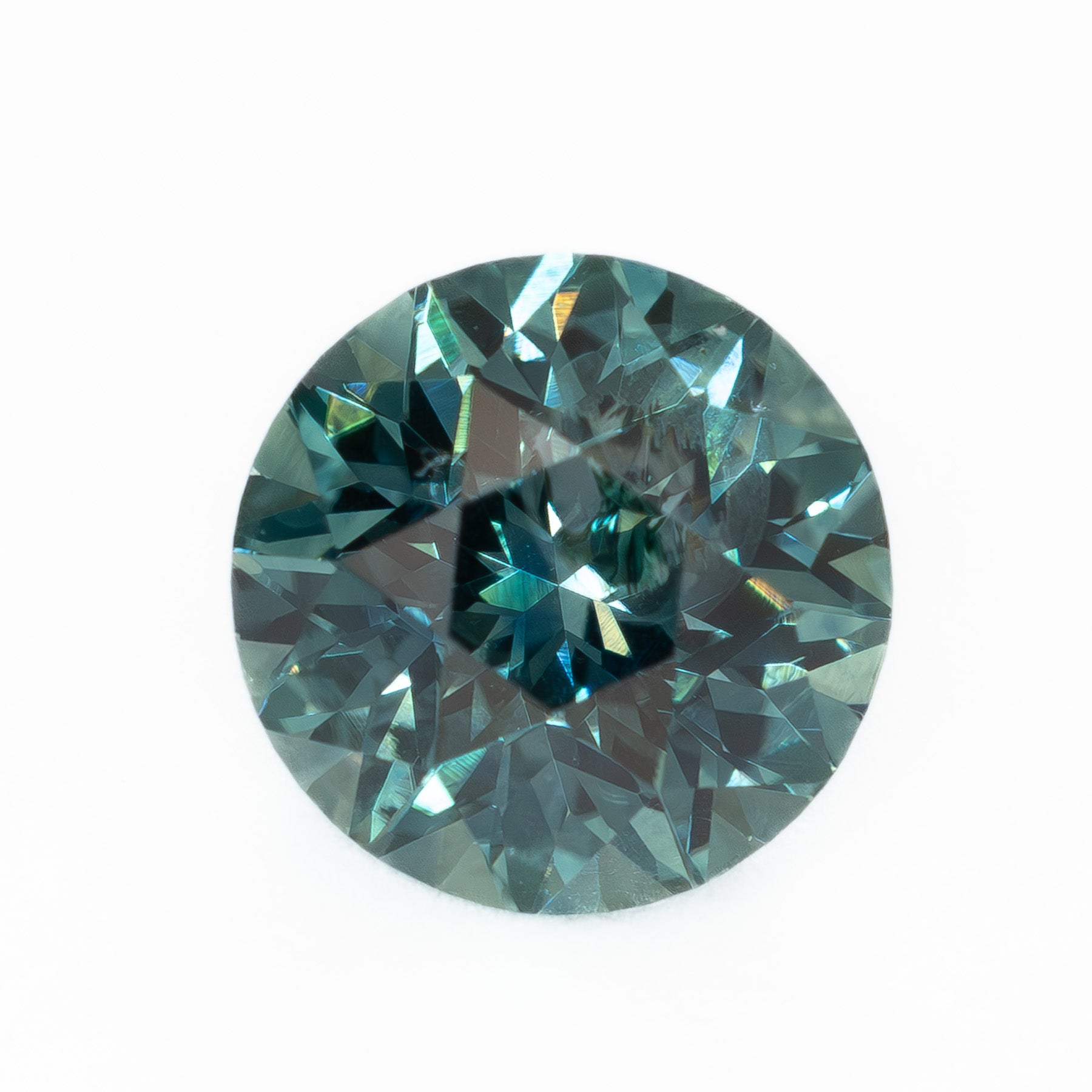MS0206 1.47ct medium blue stormlight round montana sapphire