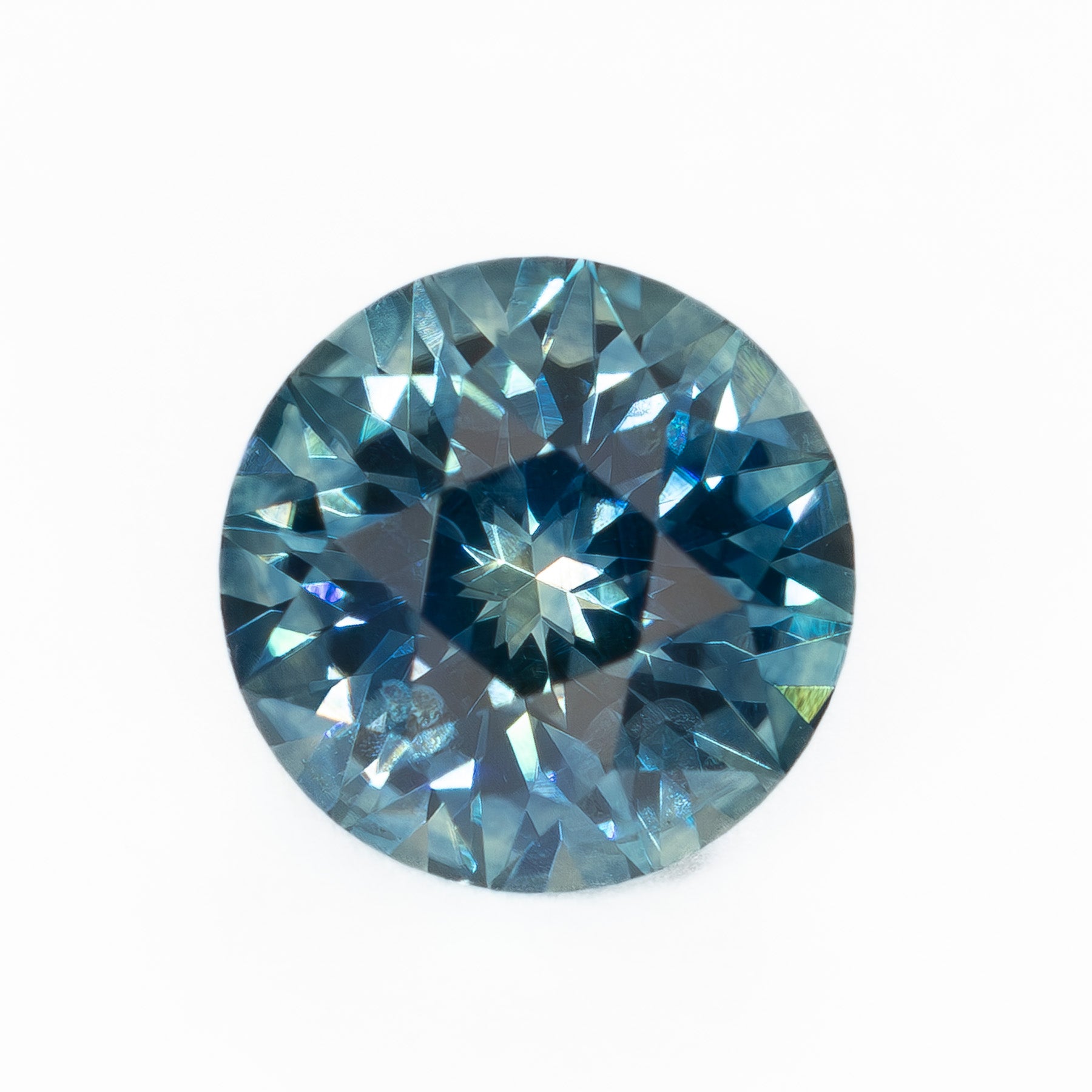 MS0212 1.21ct medium blue stormlight round montana sapphire