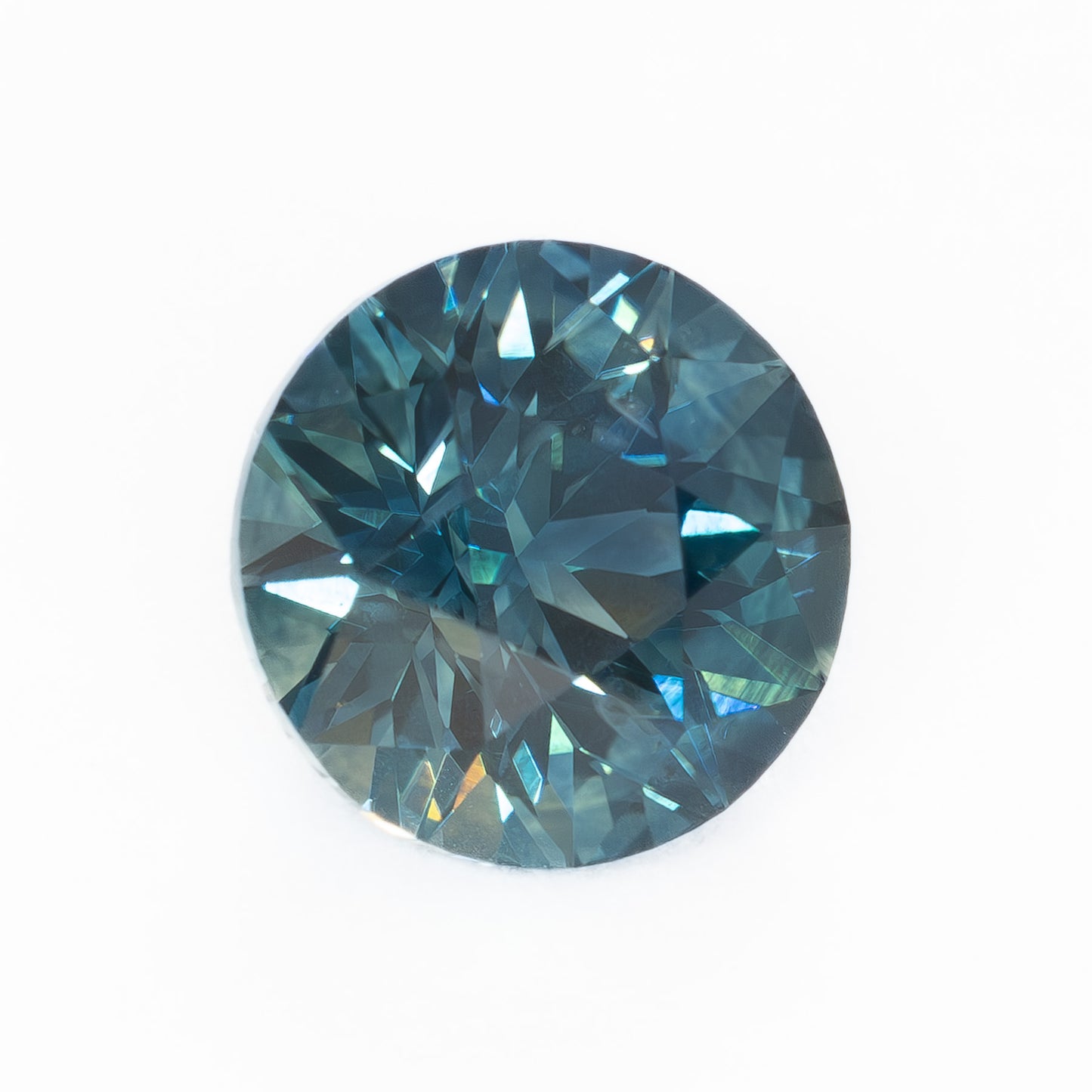 MS0213 1.23ct medium blue stormlight round montana sapphire