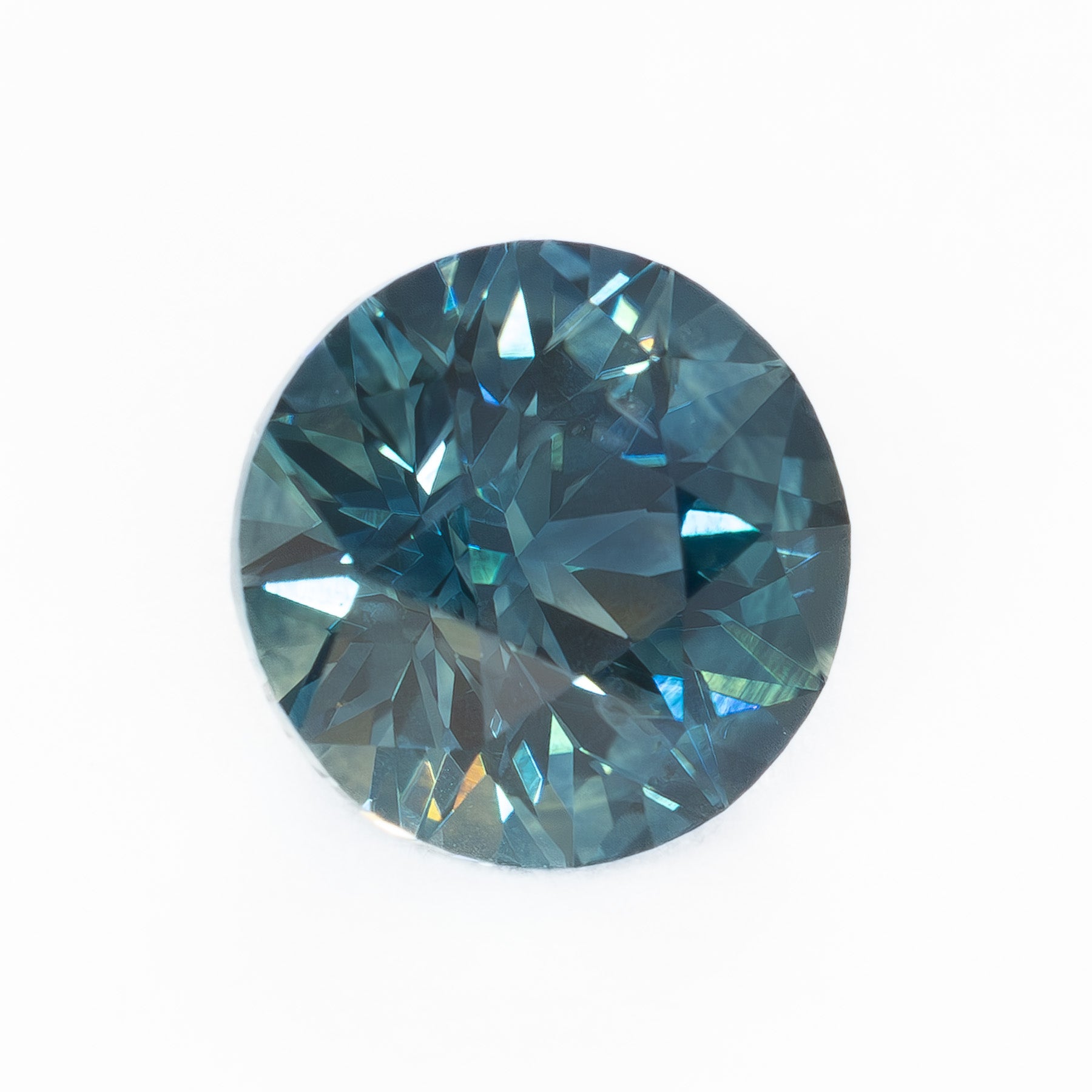 MS0213 1.23ct medium blue stormlight round montana sapphire