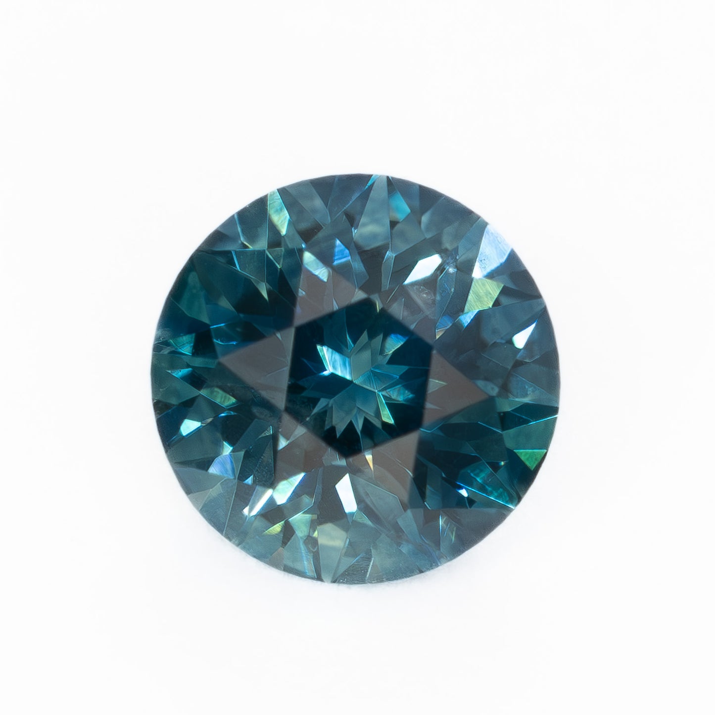 MS0213 1.23ct medium blue stormlight round montana sapphire