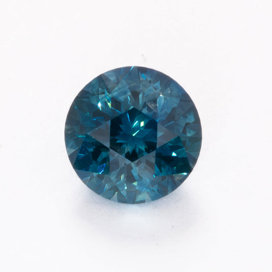 MS0213 medium blue round montana sapphire