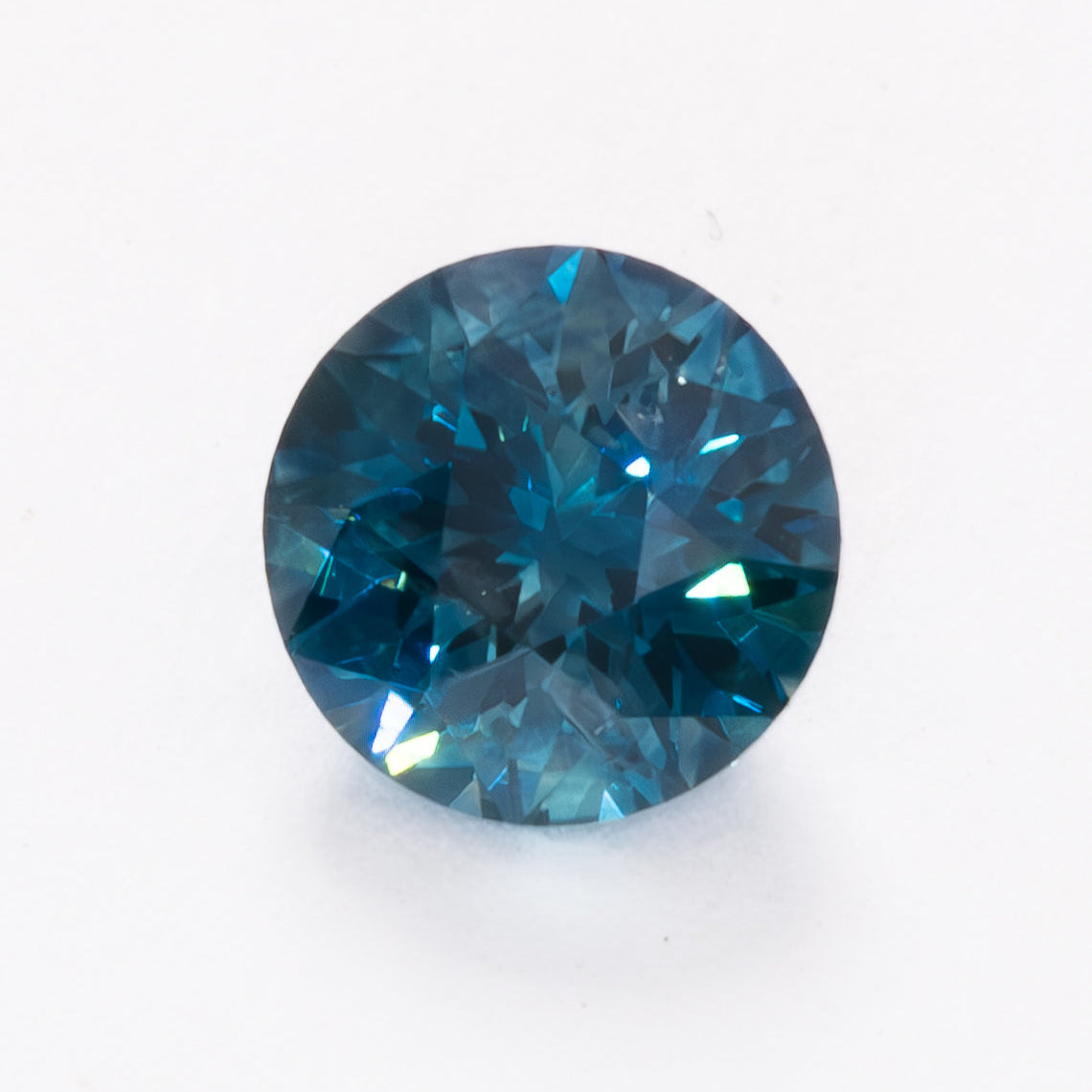 MS0213 medium blue round montana sapphire
