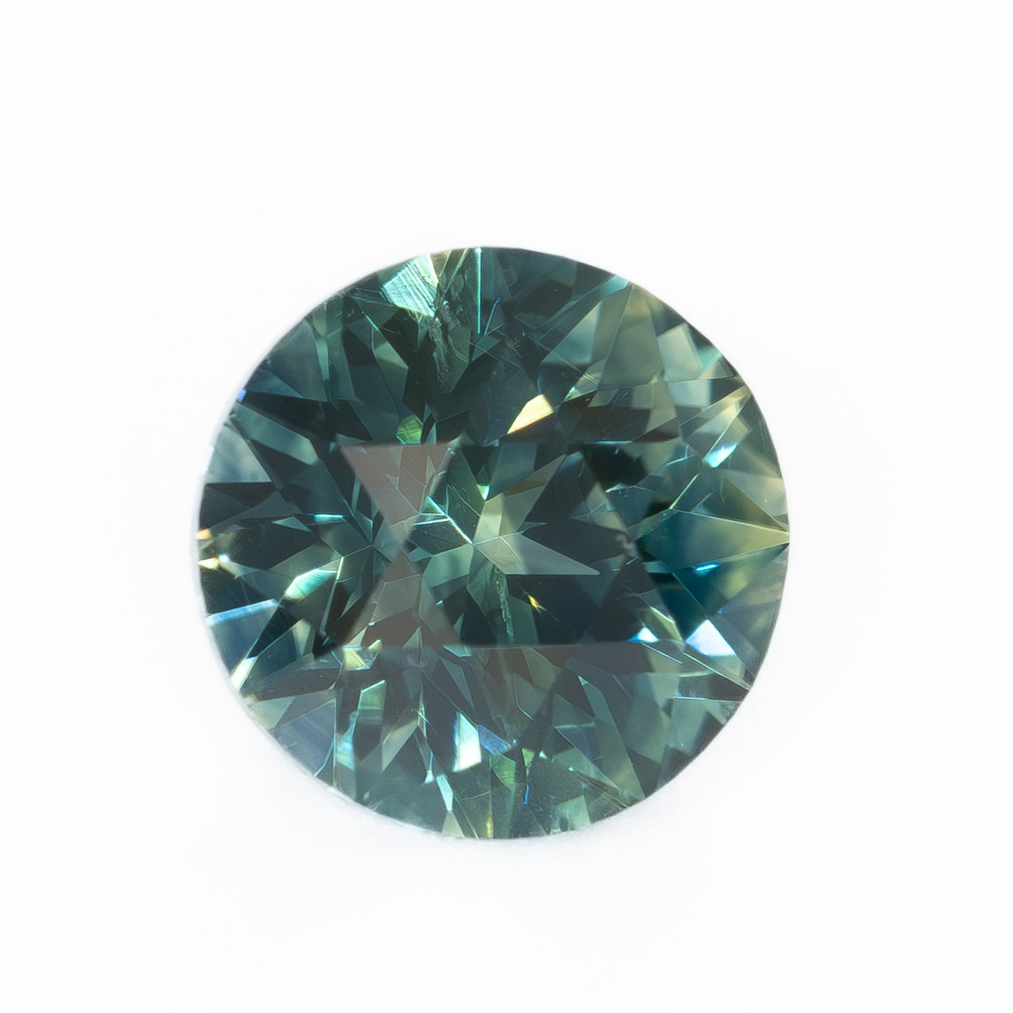 MS0215 1.37ct blue stormlight round montana sapphire