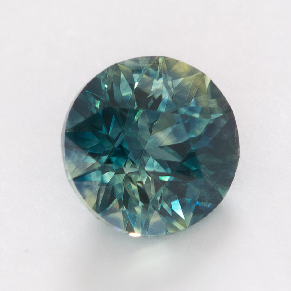 MS0215 round blue montana sapphire