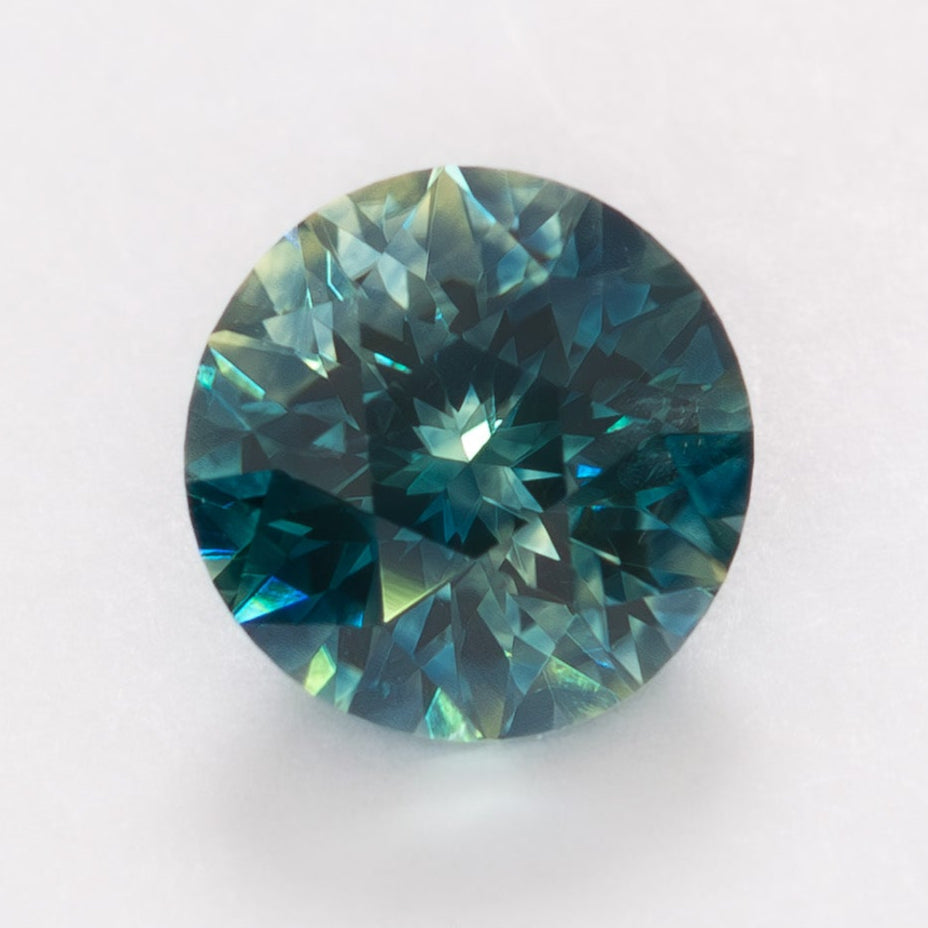 MS0215 round blue montana sapphire