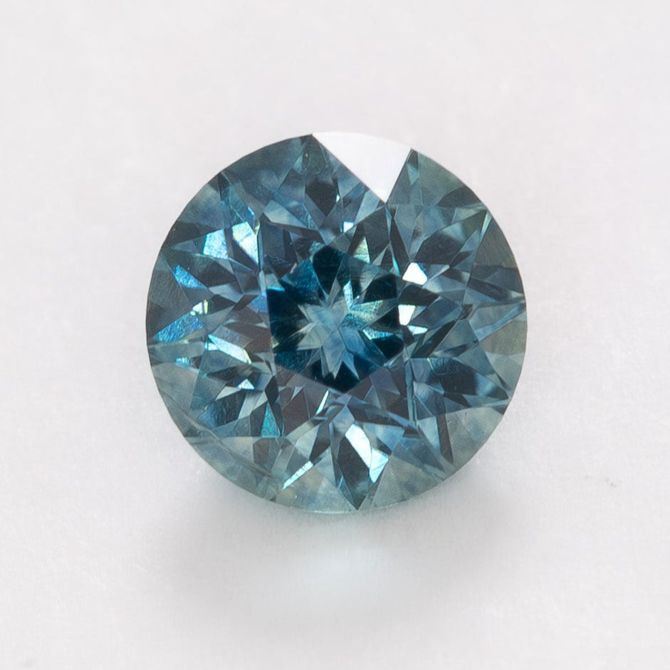 MS0217 1.04ct blue round montana sapphire