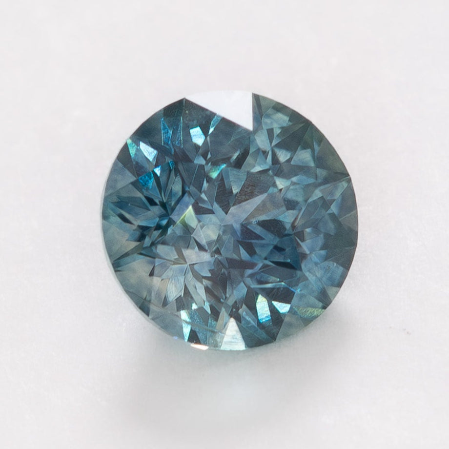 MS0217 1.04ct blue round montana sapphire