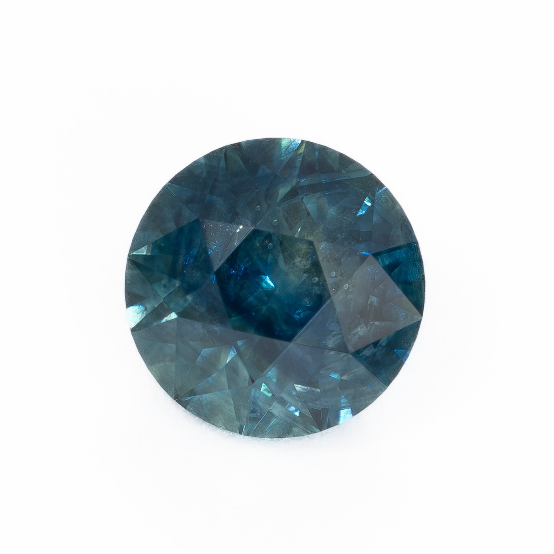 MS0218 1.09ct rich blue stormlight round montana sapphire