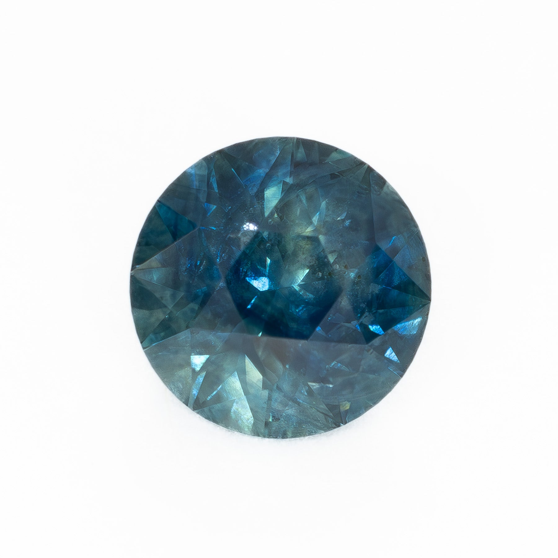 MS0218 1.09ct rich blue stormlight round montana sapphire