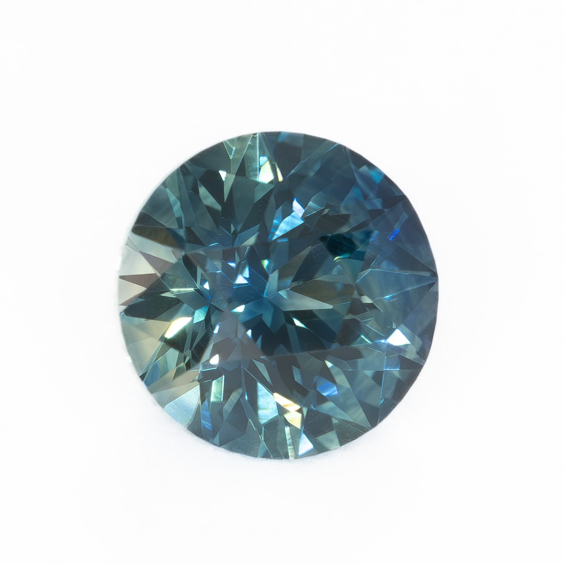 MS0223 1.23ct medium blue stormlight round montana sapphire