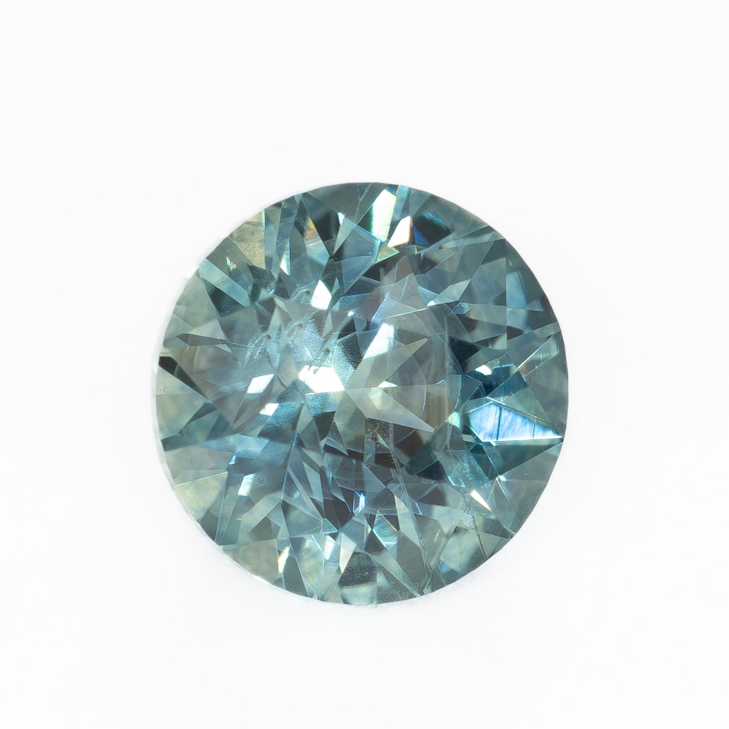 MS0224 1.23ct light blue stormlight round montana sapphire
