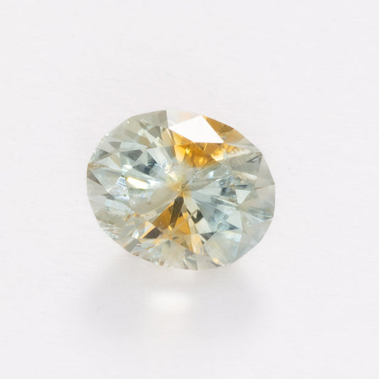 MS0230 orange white bi-color montana sapphire