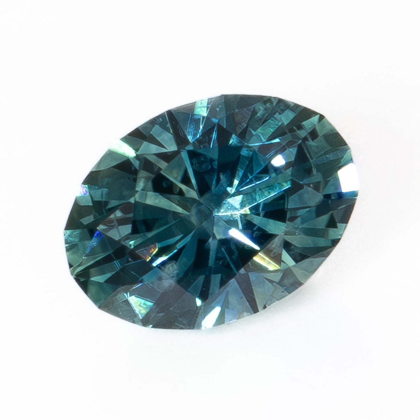 MS0239 blue oval cut montana sapphire