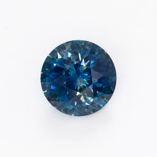 MS0243 rich blue round montana sapphire