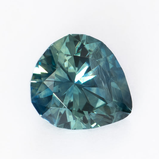 MS0245 blue-green pear montana sapphire