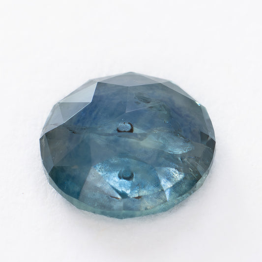 MS0247 blue rose cut montana sapphire