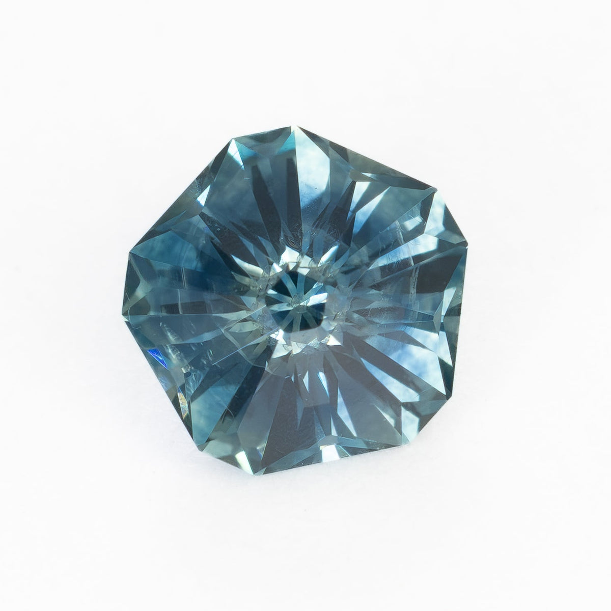 MS0257 1.15ct blue hanami flower montana sapphire