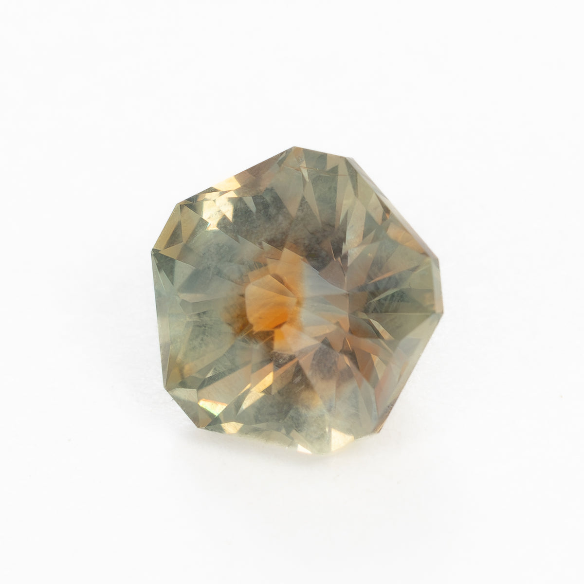 MS0260 1.20ct bi-color hanami flower montana sapphire