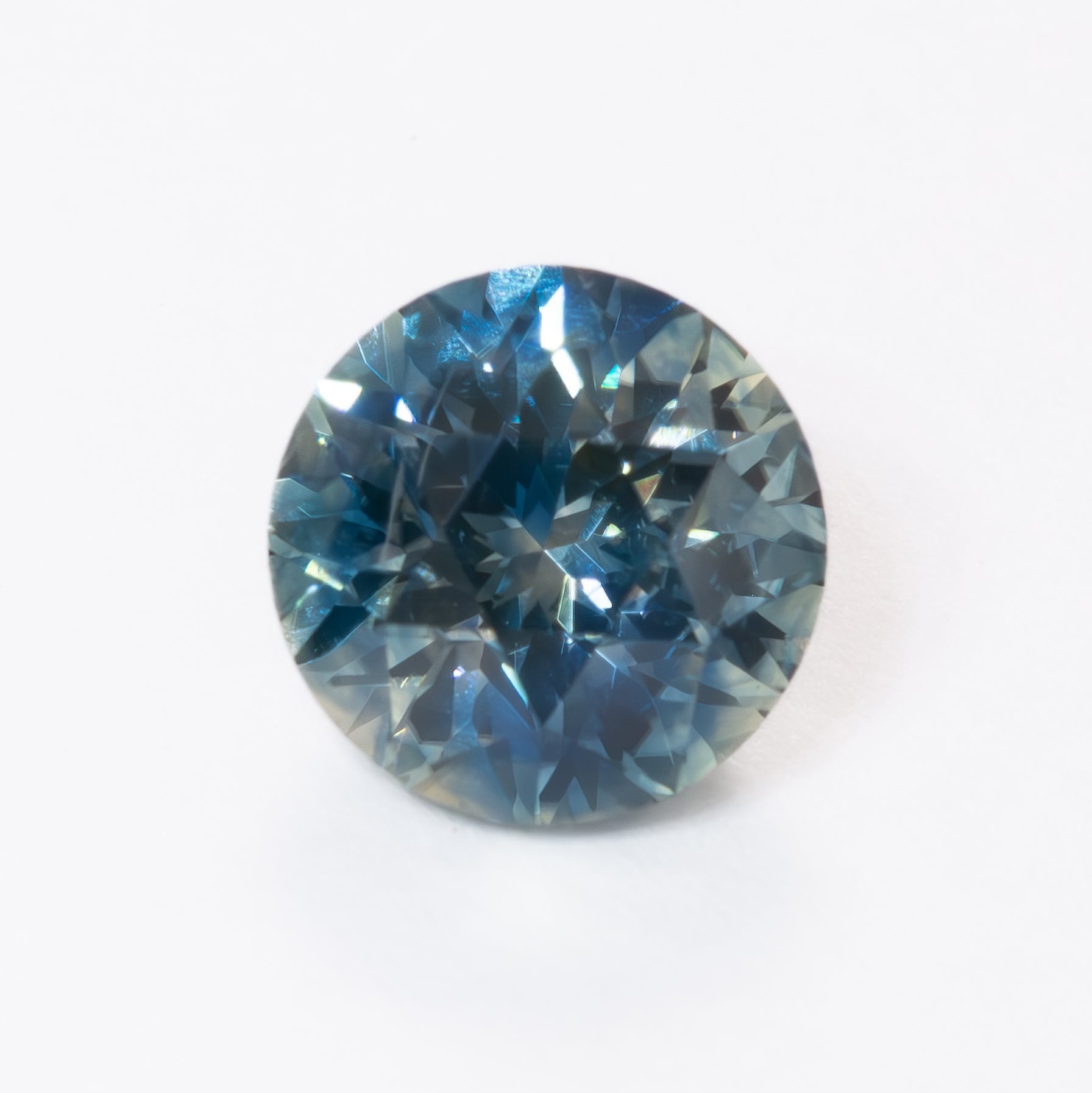 MSO162 round cut bi color montana sapphire