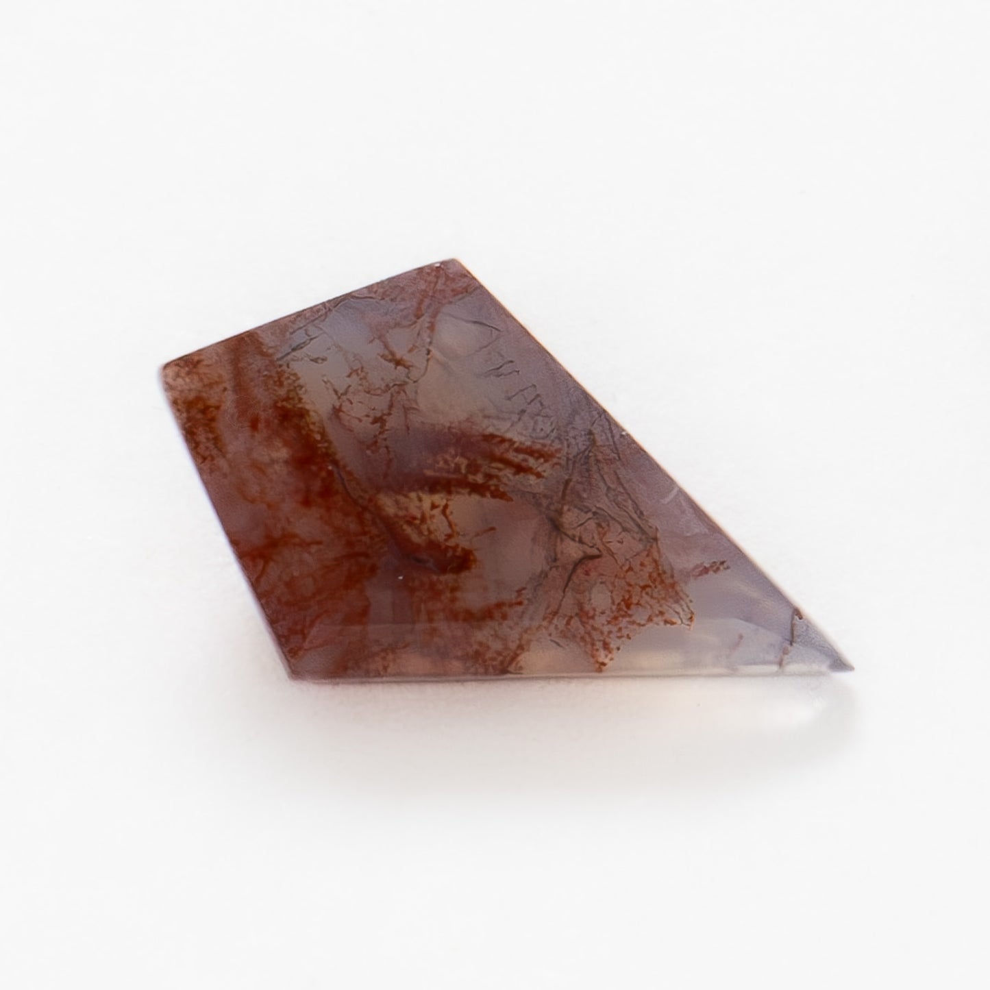 10x6mm Kite Red Moss Agate