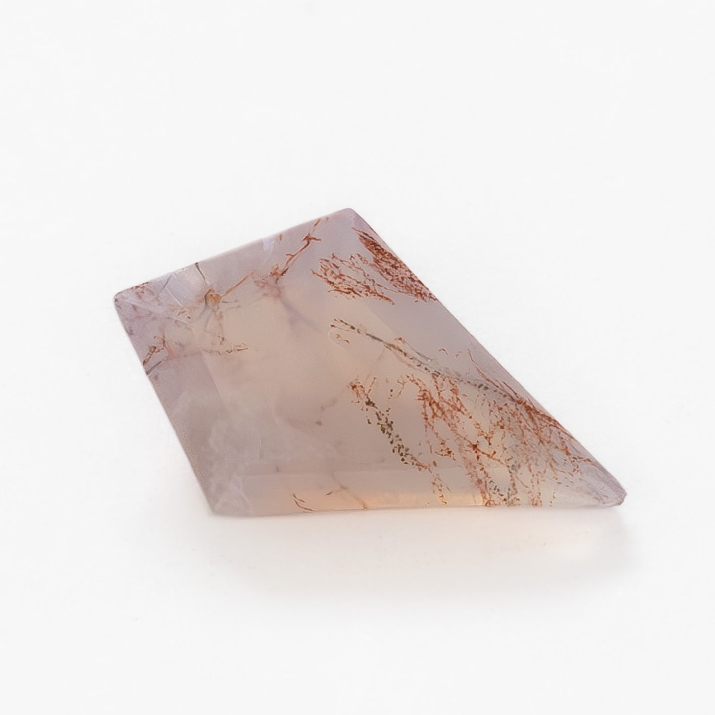 10x6mm Kite Red Moss Agate