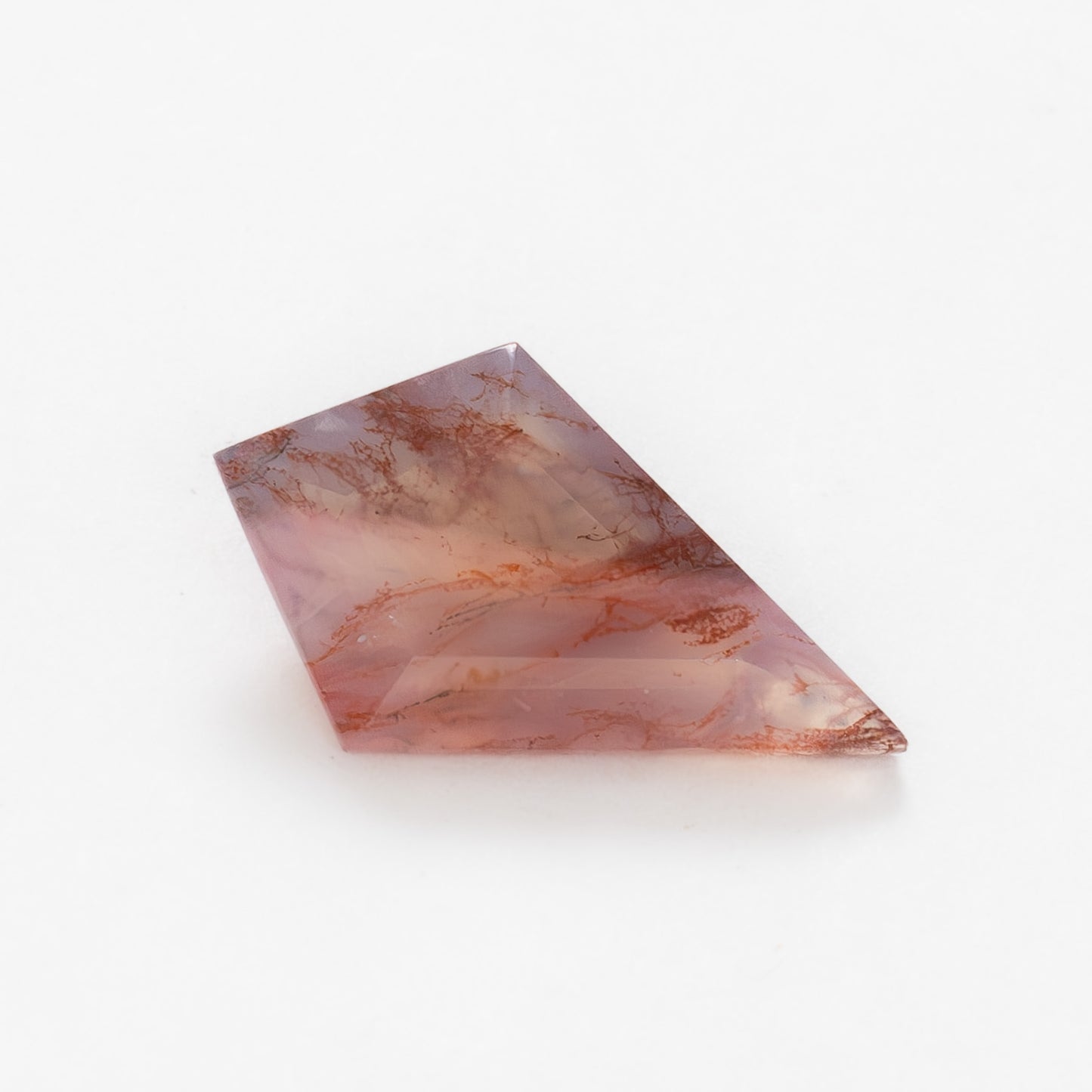 12x7mm Kite Red Moss Agate