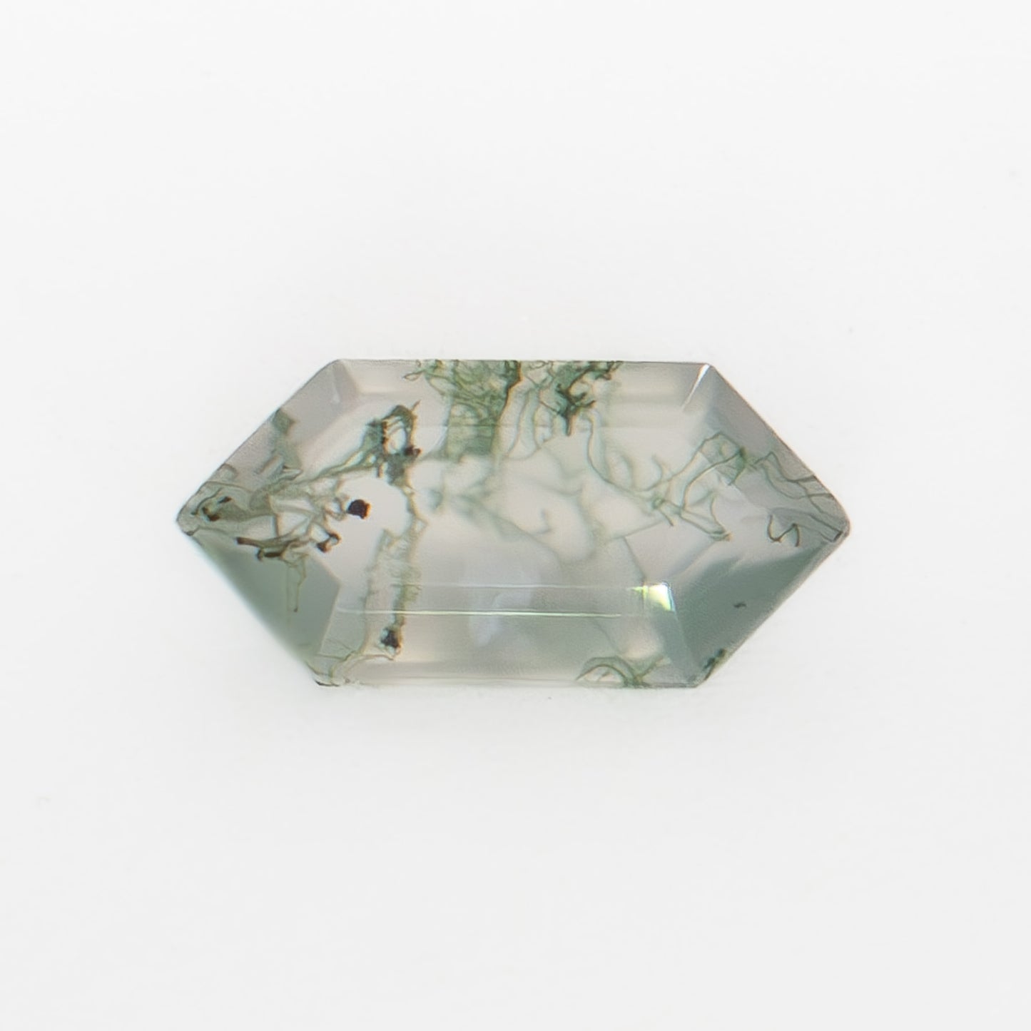 10x5mm Dutch Marquise Green Moss Agate