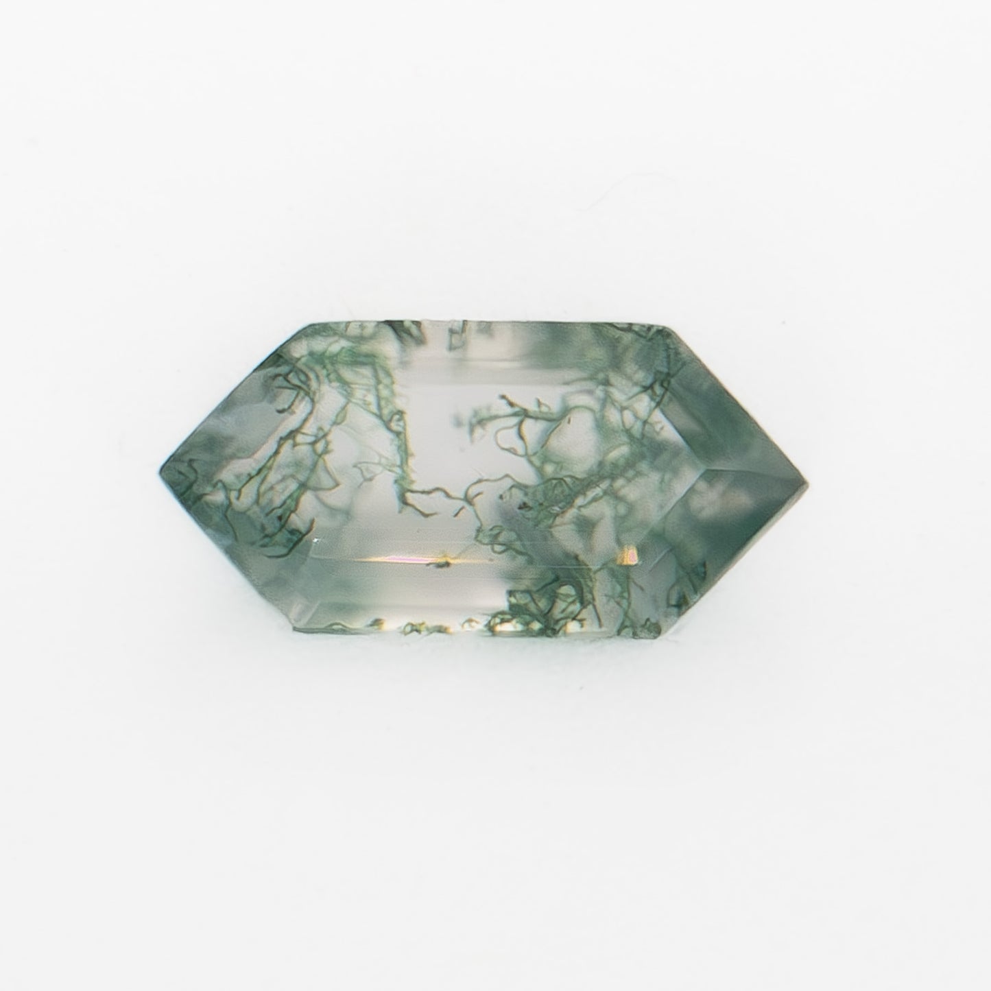 10x5mm Dutch Marquise Green Moss Agate