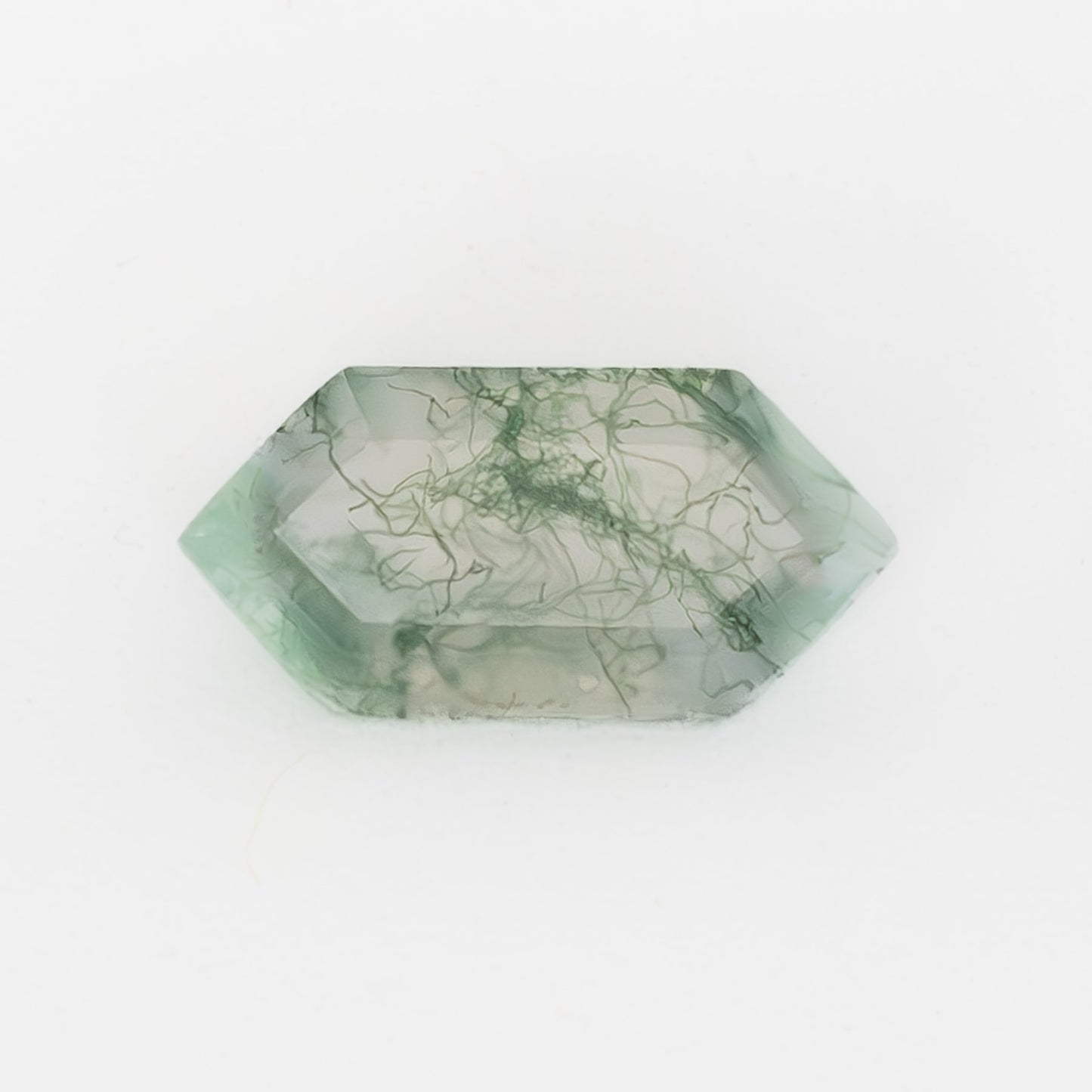 10x5mm Dutch Marquise Green Moss Agate