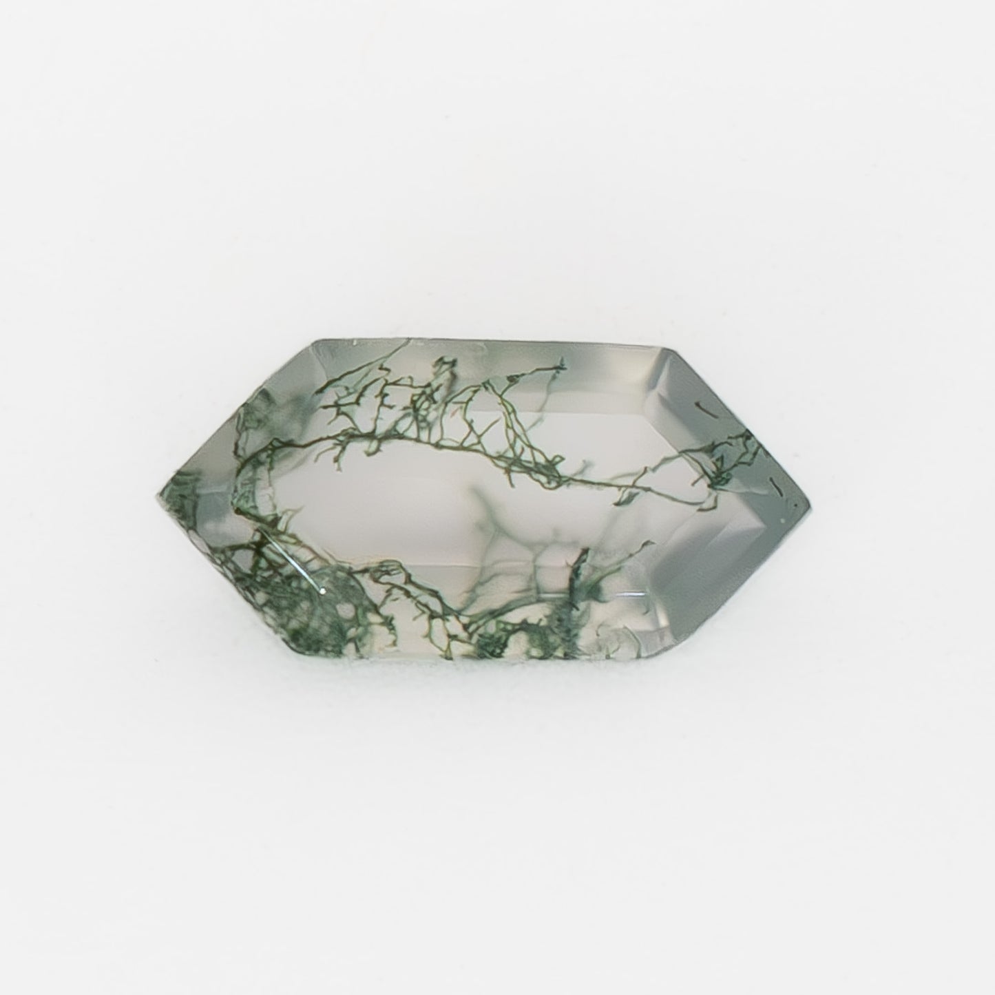 10x5mm Dutch Marquise Green Moss Agate
