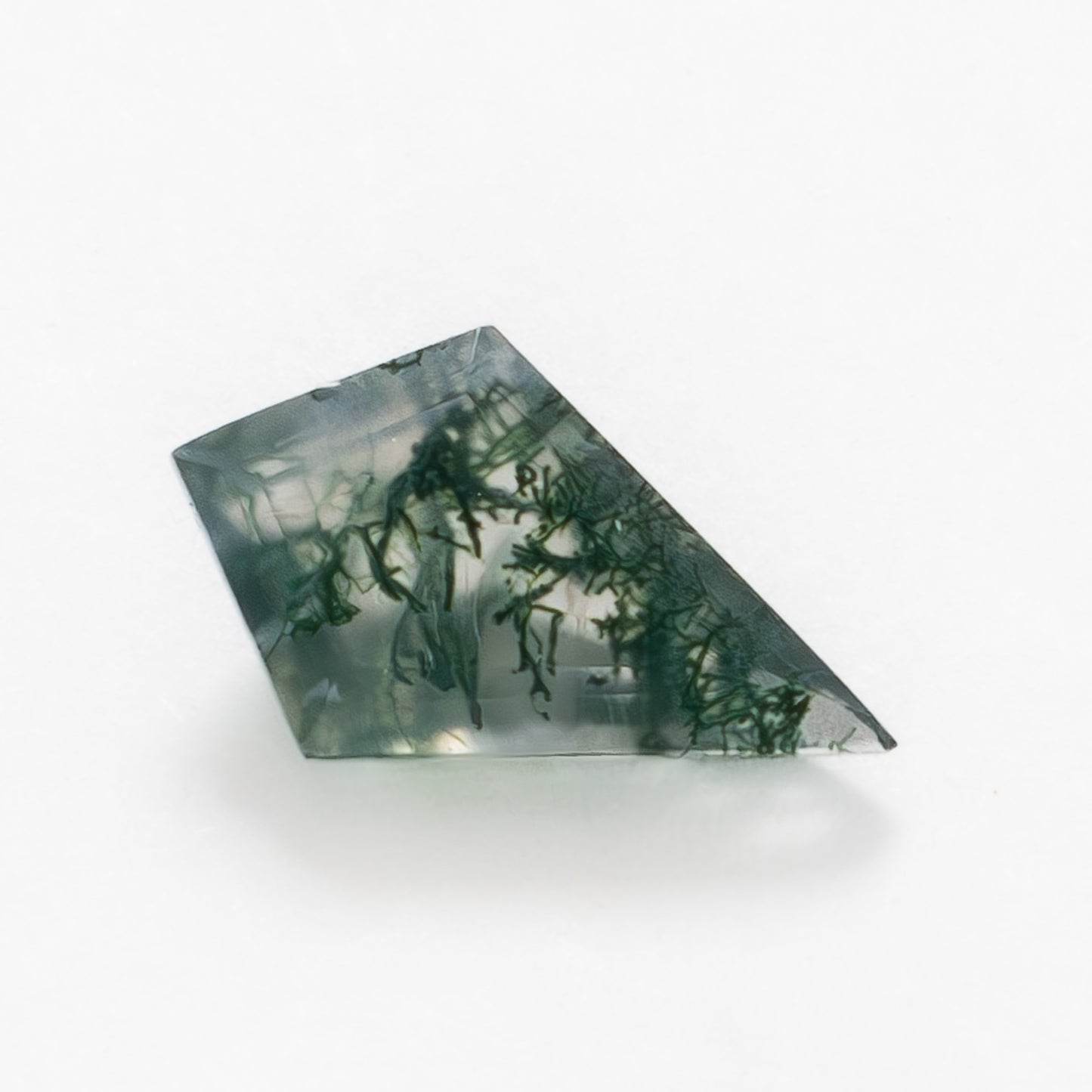 10x6mm Kite Green Moss Agate