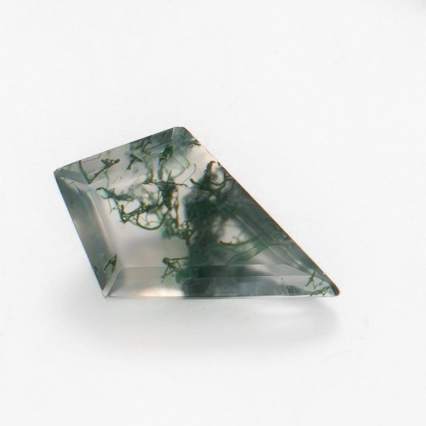 10x6mm Kite Green Moss Agate