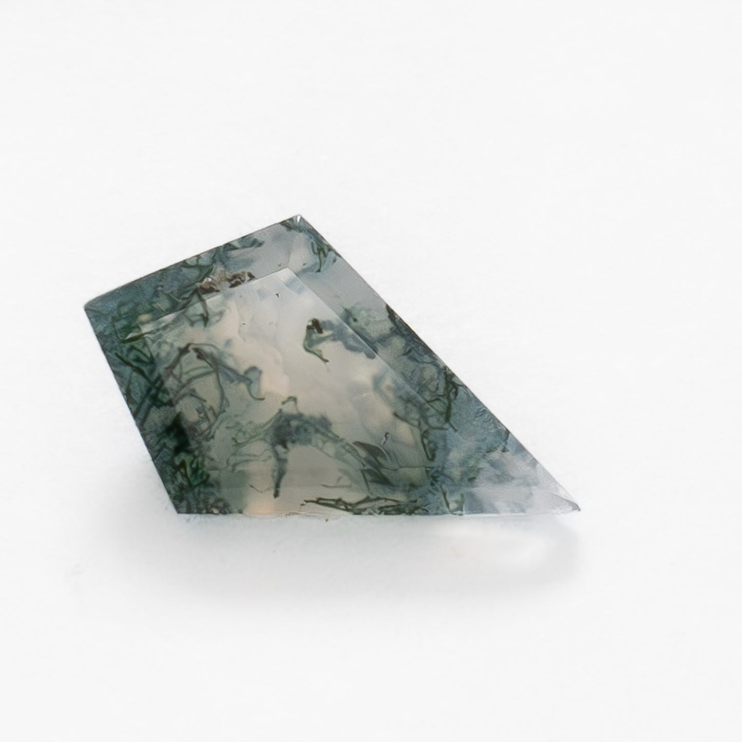 10x6mm Kite Green Moss Agate