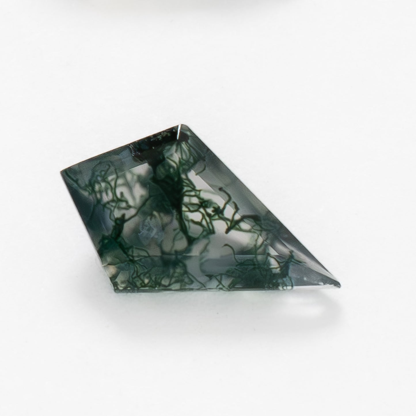 10x6mm Kite Green Moss Agate