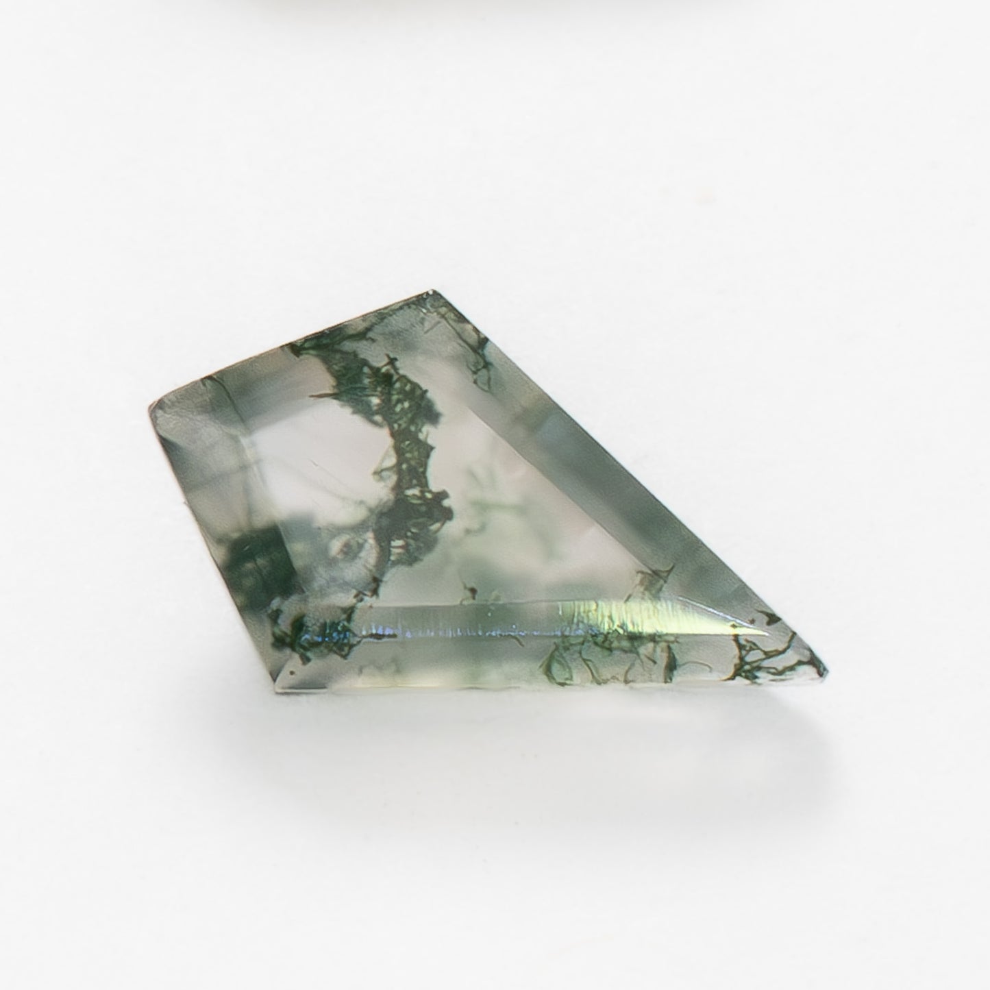 10x6mm Kite Green Moss Agate