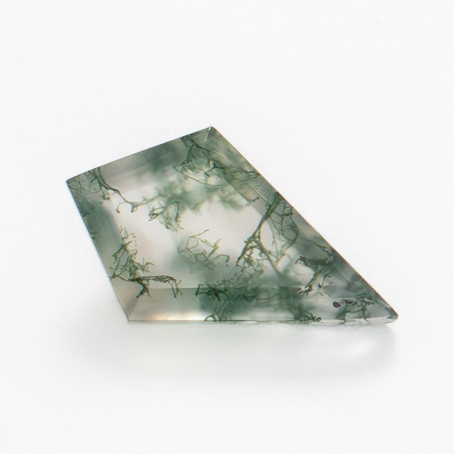 12x7mm Kite Green Moss Agate