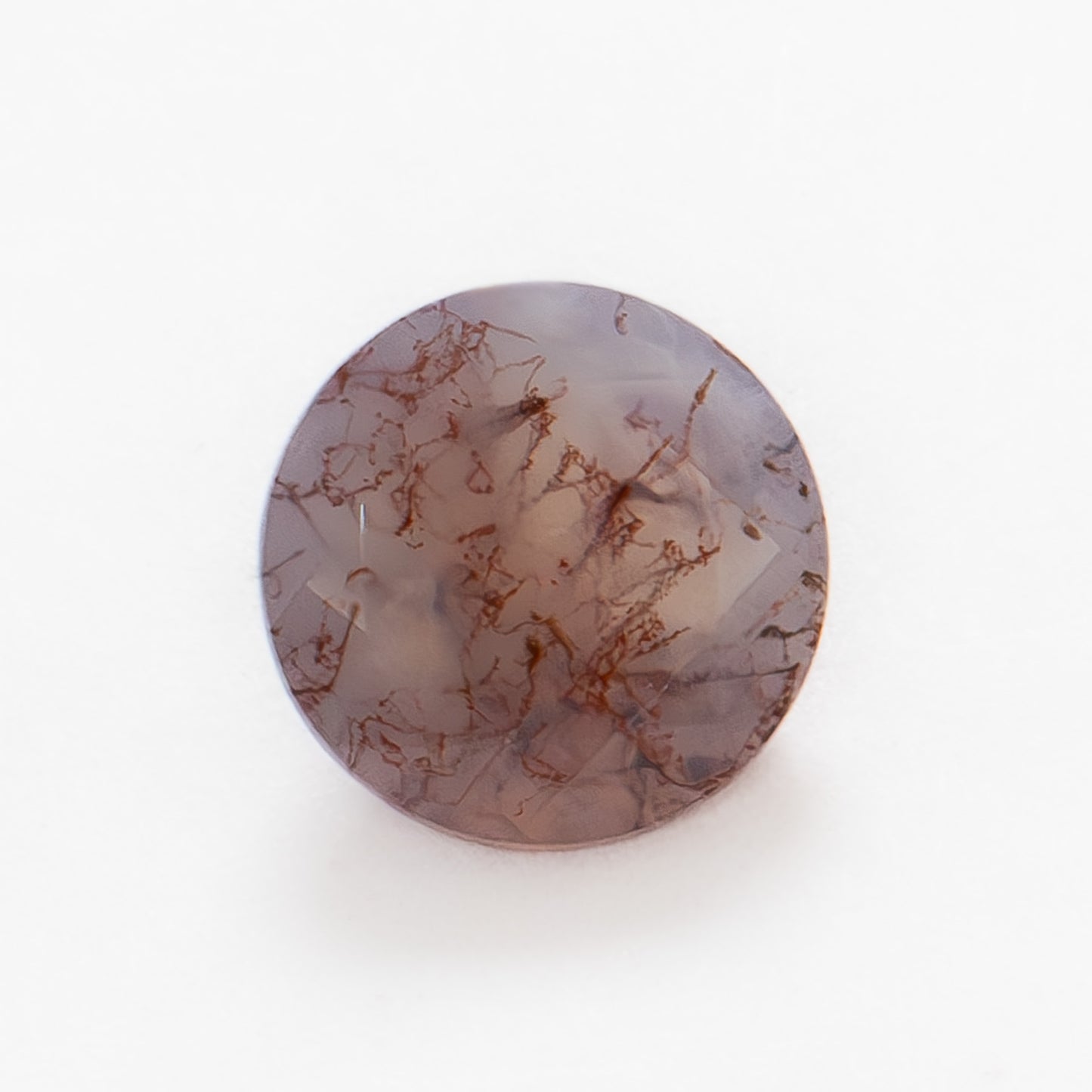 6mm Round Red Moss Agate