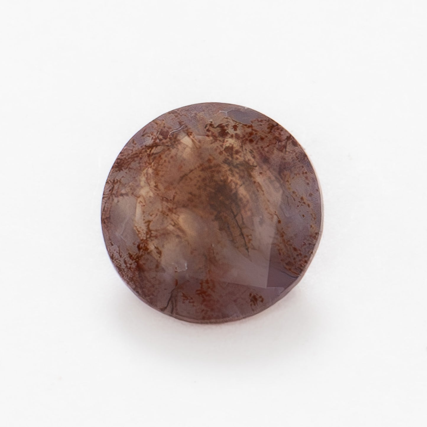 6mm Round Red Moss Agate