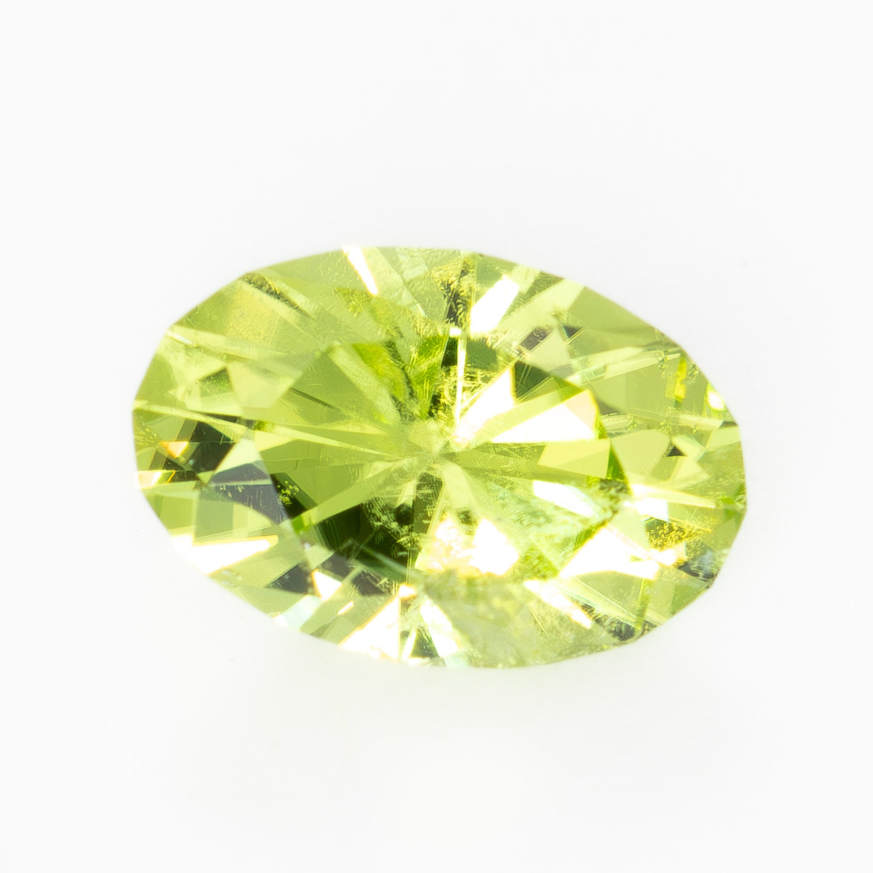PD0107 1.70ct oval cut peridot