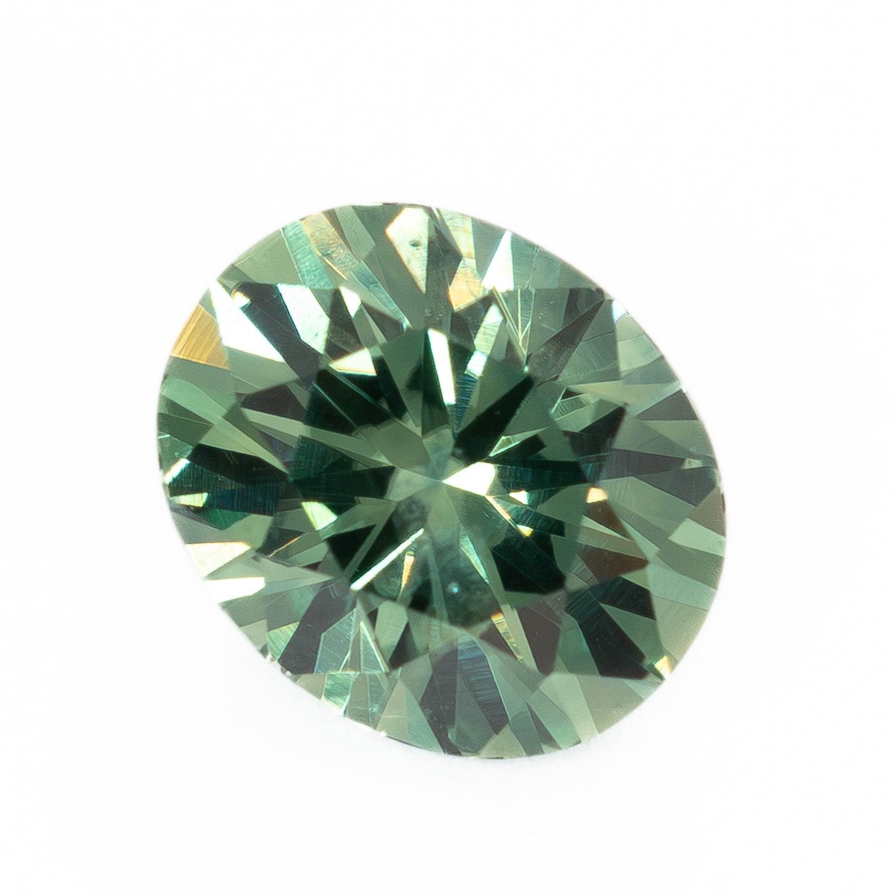 PSH0105 1.48ct blue-green oval montana sapphire