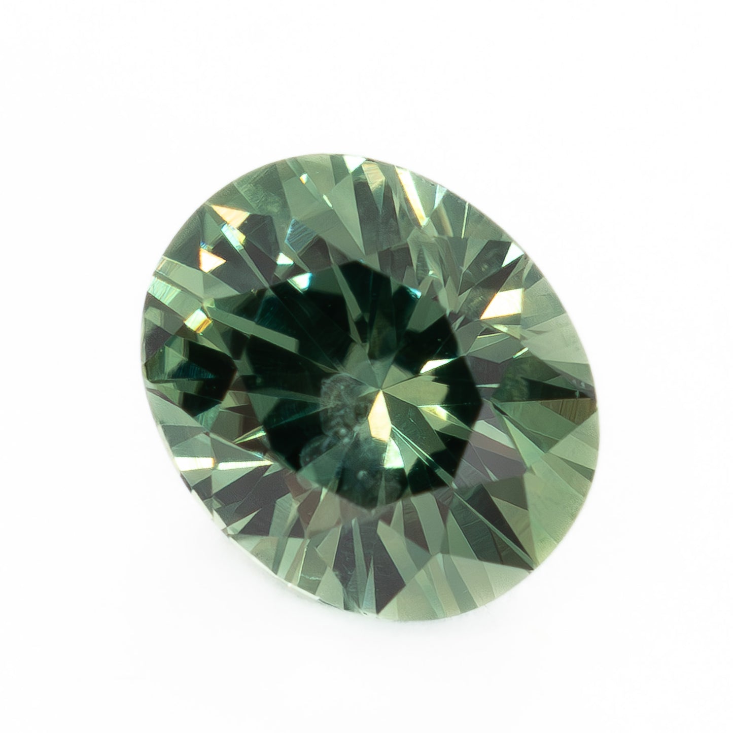 PSH0105 1.48ct blue-green oval montana sapphire