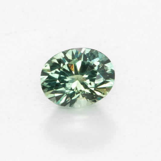 PSH0109 blue green montana sapphire oval