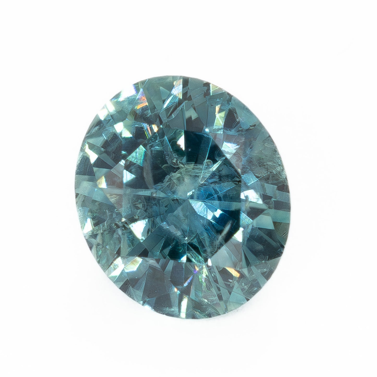 PSH0130 1.23ct blue-green oval montana sapphire