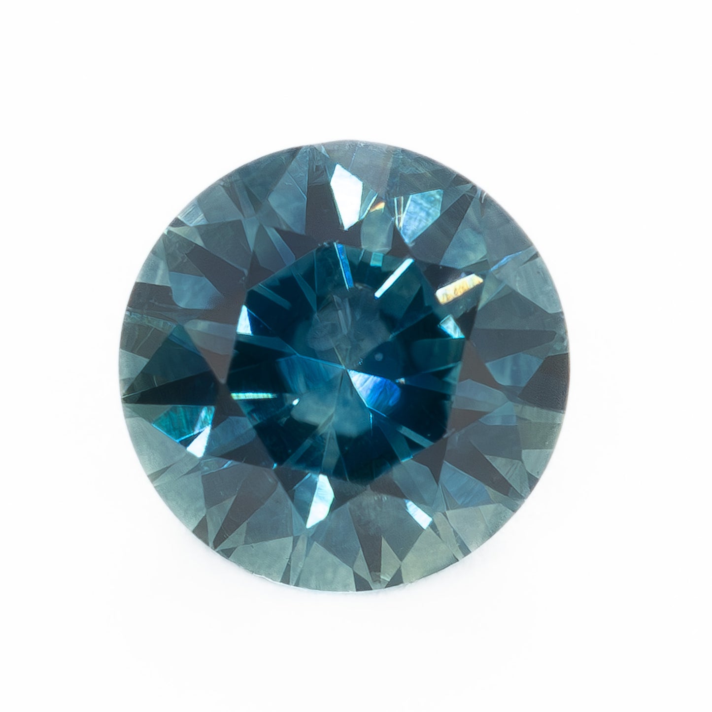 PSH0209 1.25ct rich blue round brilliant montana sapphire