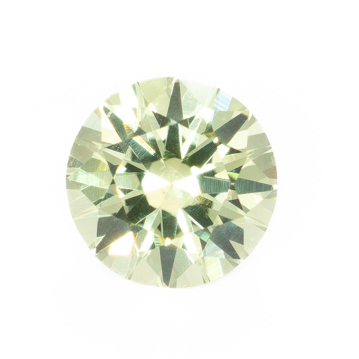 PSH0217 0.99ct yellow round brilliant montana sapphire