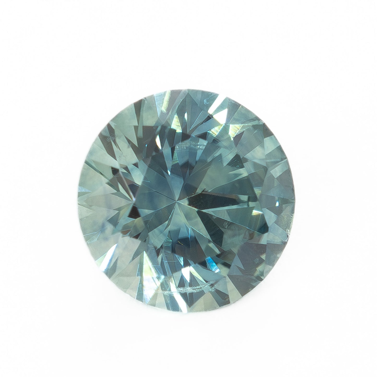 PSH0223 1.03ct blue-green round brilliant montana sapphire